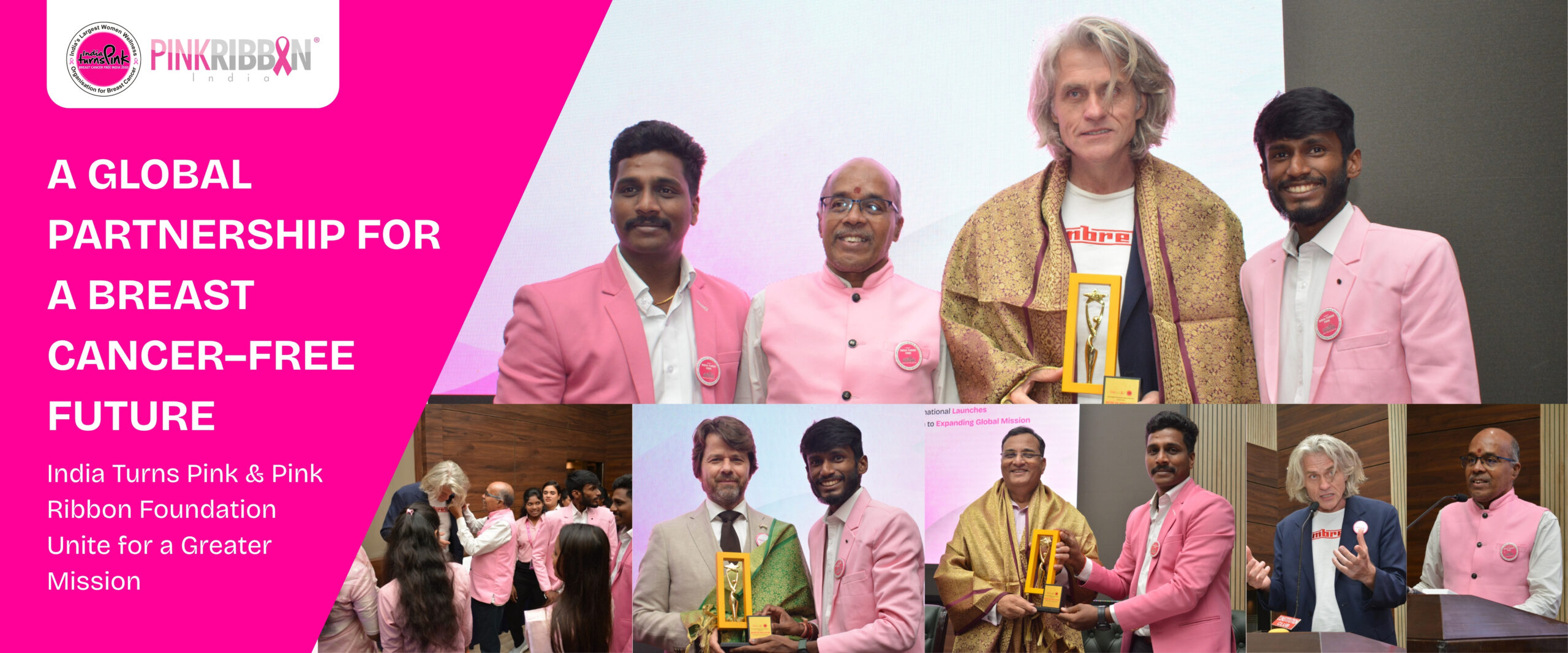 India Turns Pink Pink Ribbon Foundation collabration Launch at new delhi (1)