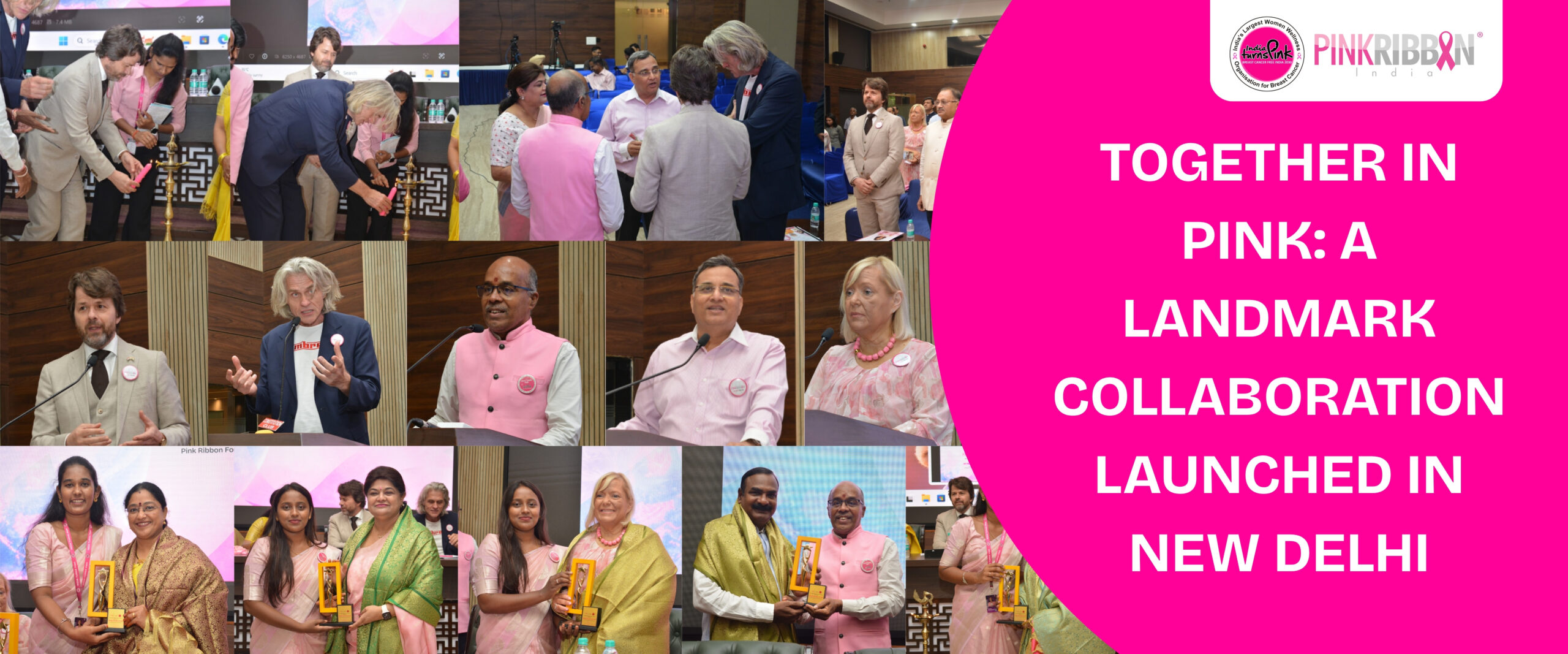 India Turns Pink Pink Ribbon Foundation collabration Launch at new delhi (2)