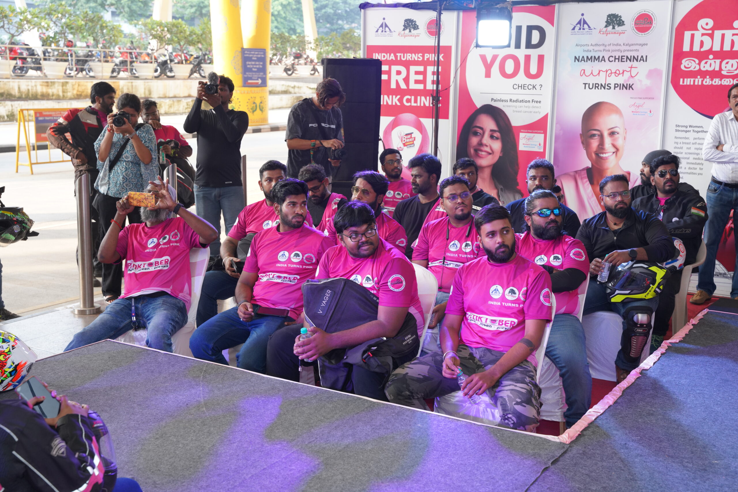 India Turns Pink - Pinktober 2024 - Pink Bike Rally (190)