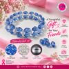 blue-clear-glass-bead-bracelet (2) Blue & Clear Glass Bead Bracelet