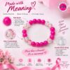 Pink Beauty Bead Bracelet