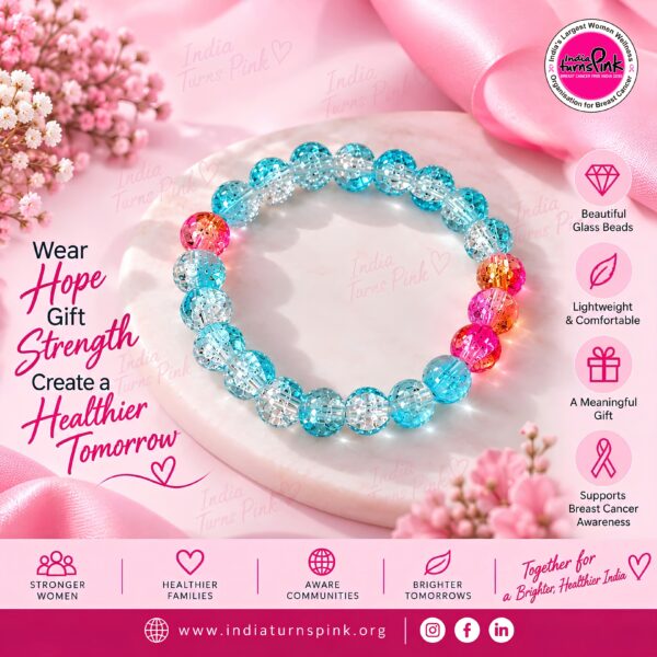 pink-blue-glass-bead-bracelet (2) Pink & Blue Purpose Glass Bead Bracelet